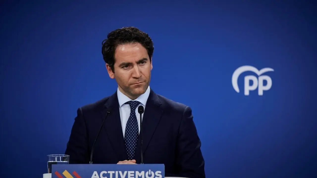 Archivo - El secretario general del PP, Teodoro Garc&iacute;a Egea.