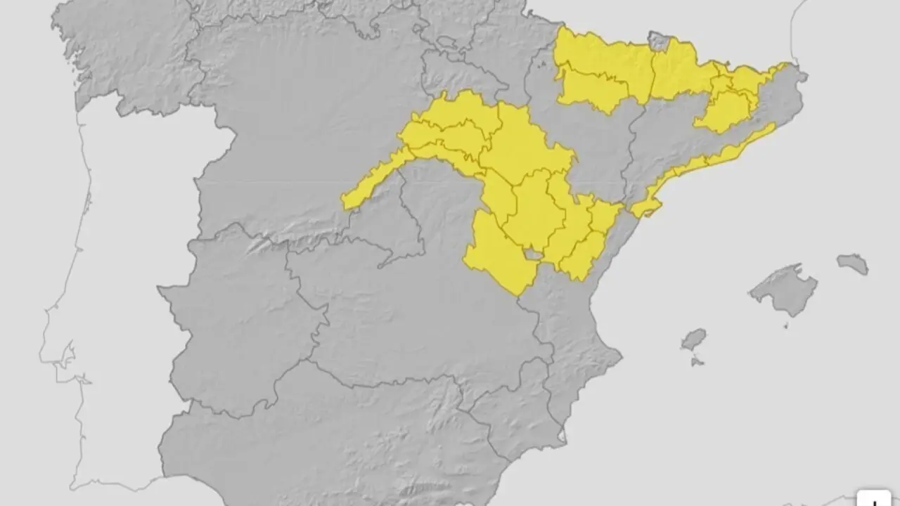 Previsiones de la AEMET para el martes 31 de agosto de 2021