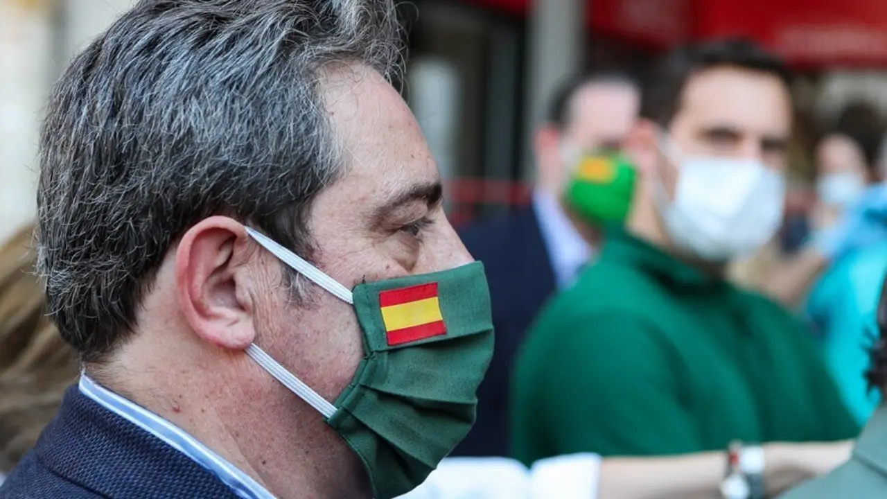 Archivo - El presidente y portavoz adjunto del Grupo Parlamentario VOX en las Cortes Valencianas, Jos&eacute; Mar&iacute;a Llanos. En Valencia, Comunidad Valenciana, (Espa&ntilde;a), a 23 de mayo de 2020.