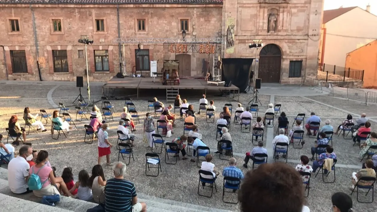 Archivo - Espect&aacute;culo en Lerma dentro de 'Escena Patrimonio'.