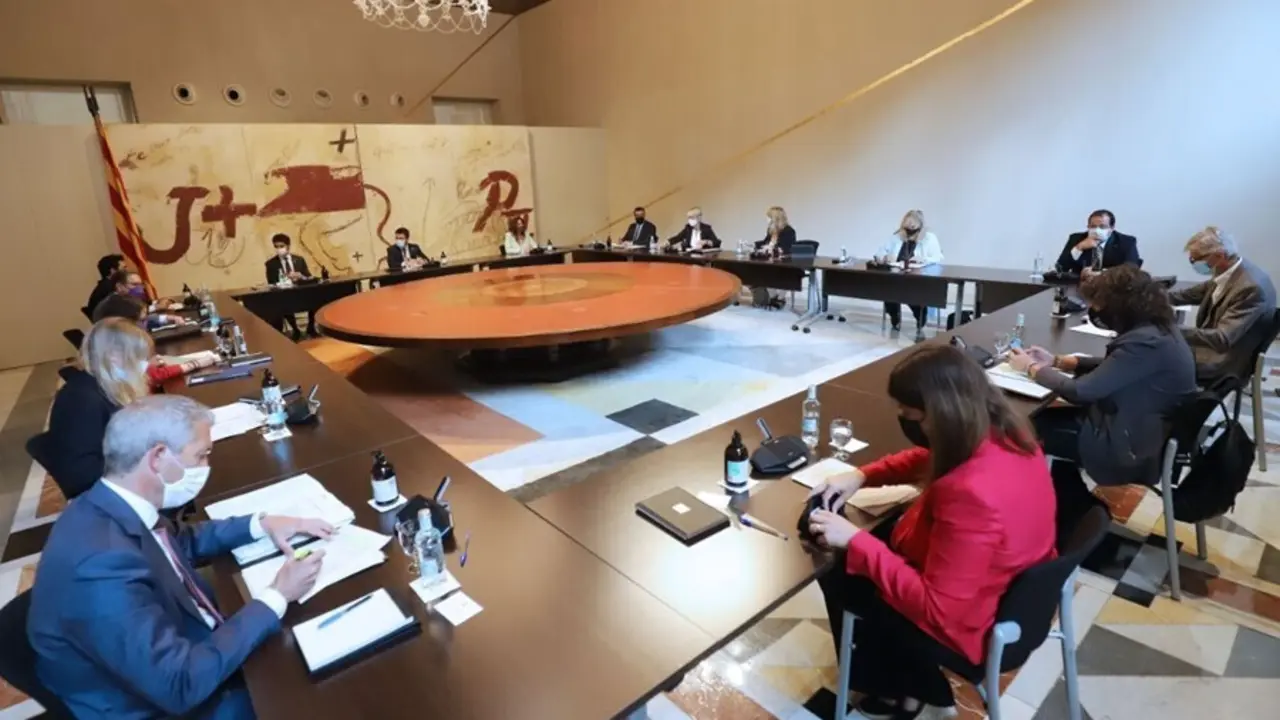 Reuni&oacute;n del Consell Executiu del 31 de agosto.