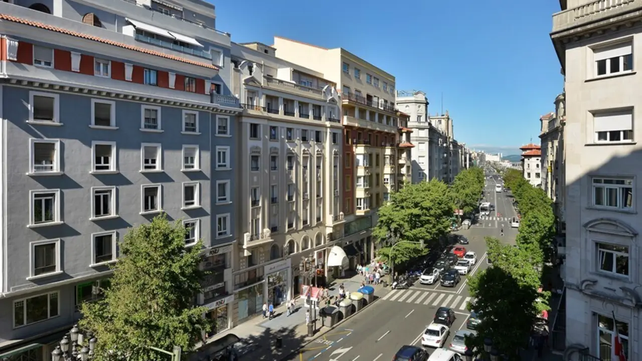 Archivo - Calle Calvo Sotelo.