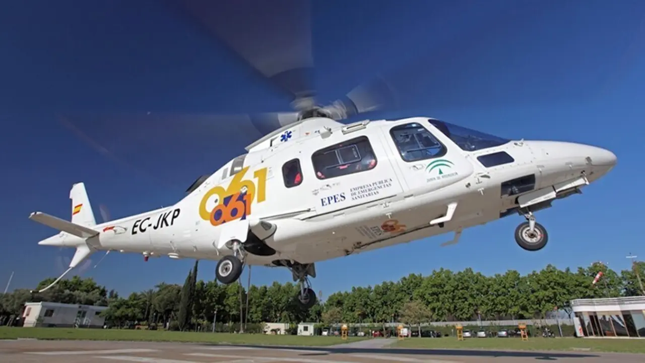 Archivo - Helic&oacute;ptero del 061