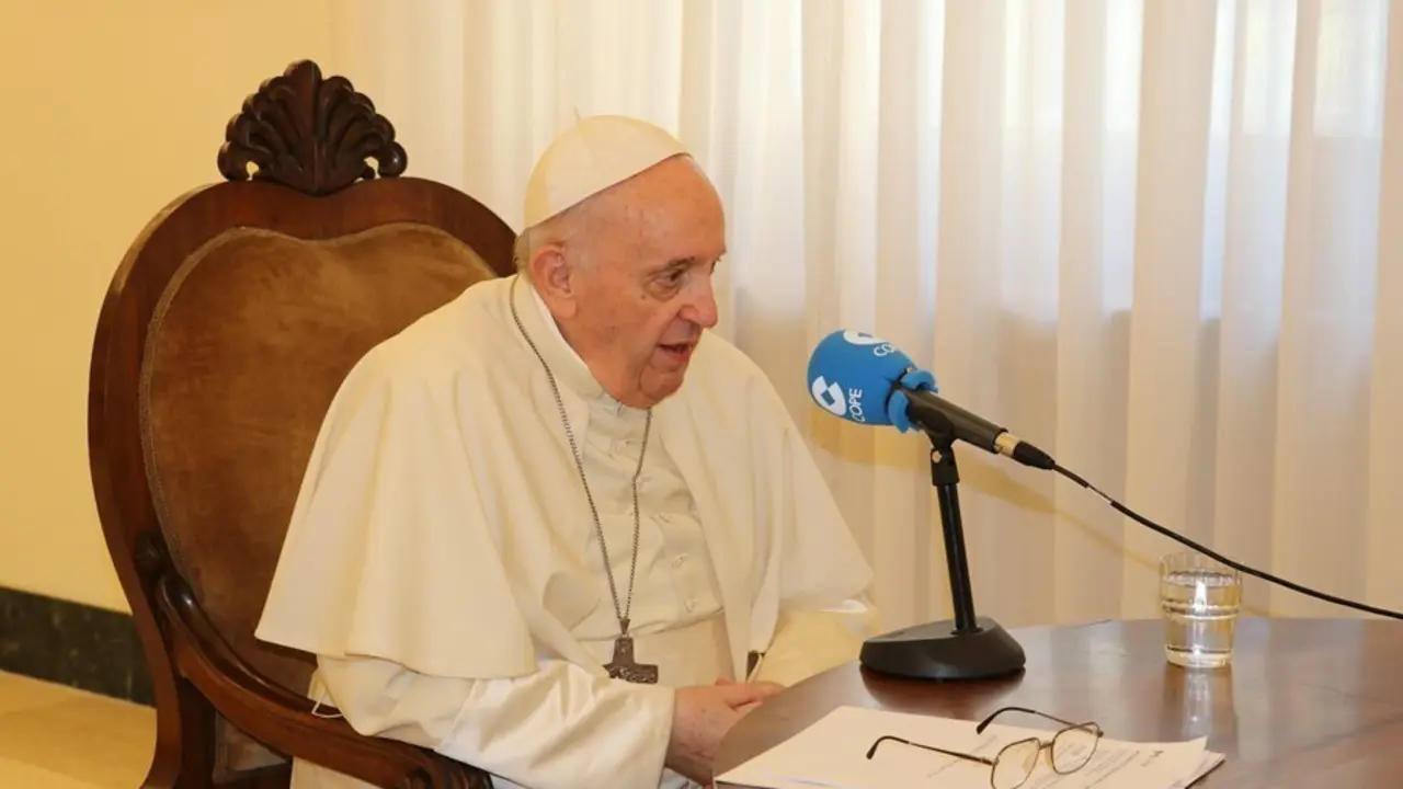 LLa Cadena COPE ha emitido este 1 de septiembre una entrevista de Carlos Herrera al Papa Francisco realizada en Roma