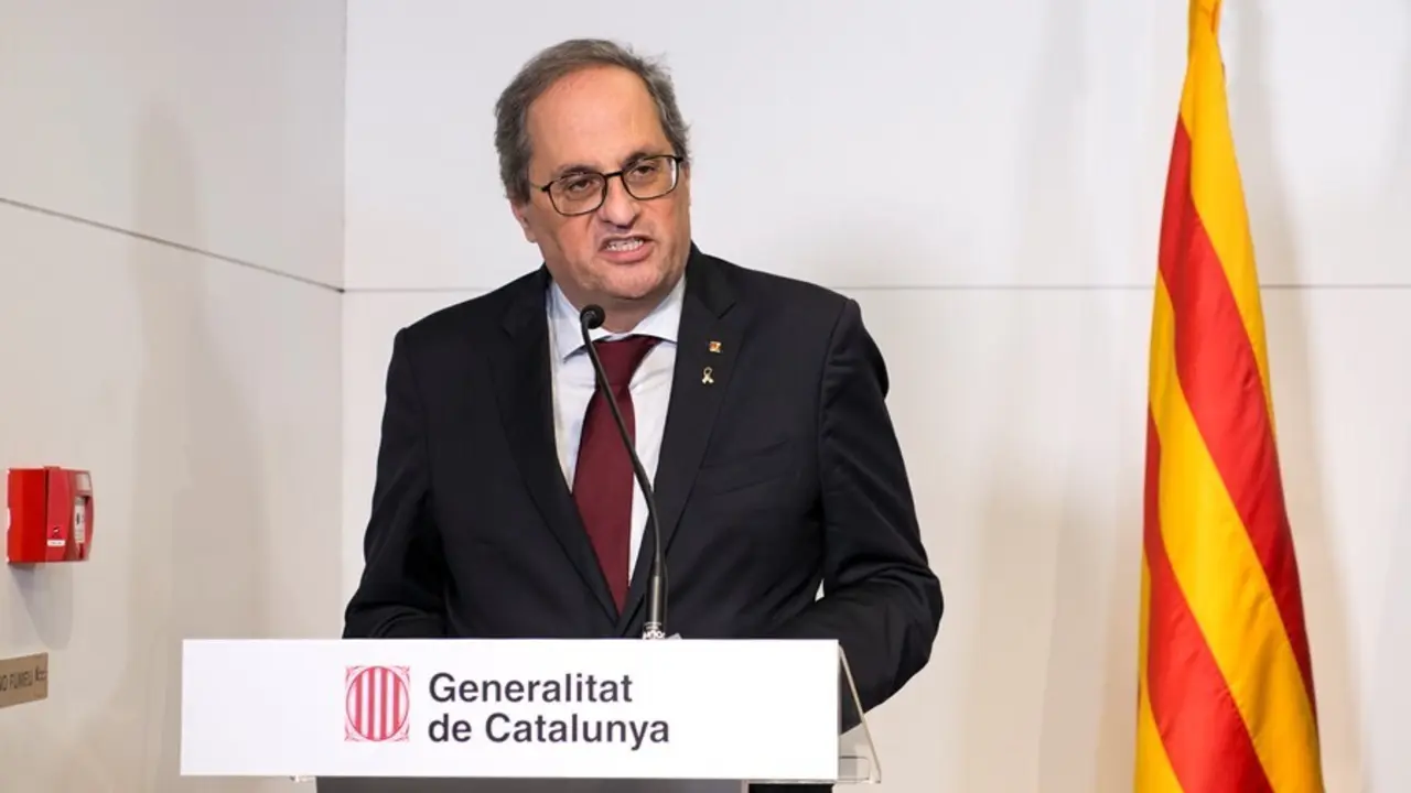 Archivo - El expresident de la Generalitat de Catalunya Quim Torra en una imagen de archivo