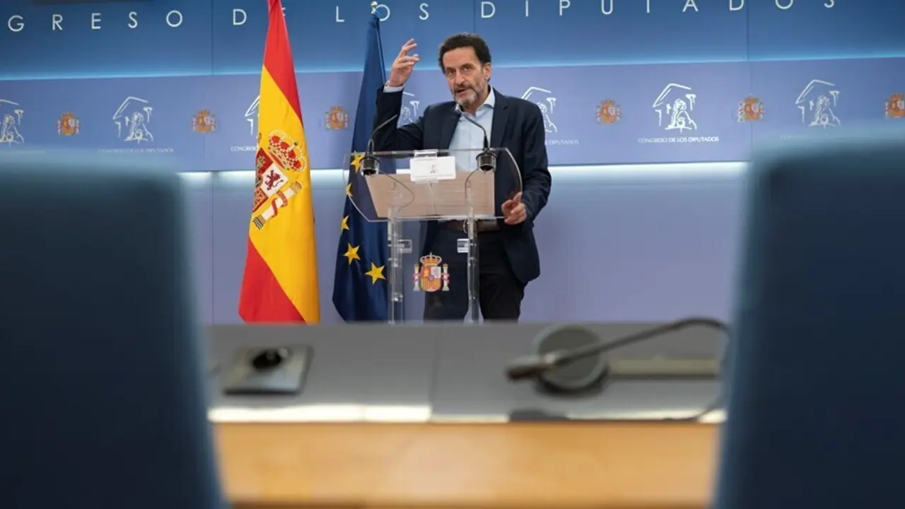 Archivo - El vicesecretario general de Ciudadanos y portavoz adjunto en el Congreso de los Diputados, Edmundo Bal.