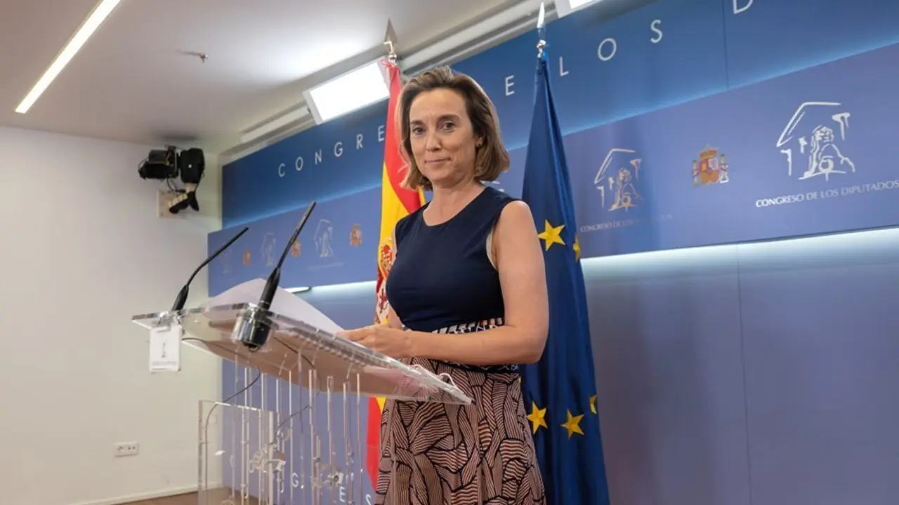 Archivo - La portavoz del PP en el Congreso de los Diputados, Cuca Gamarra