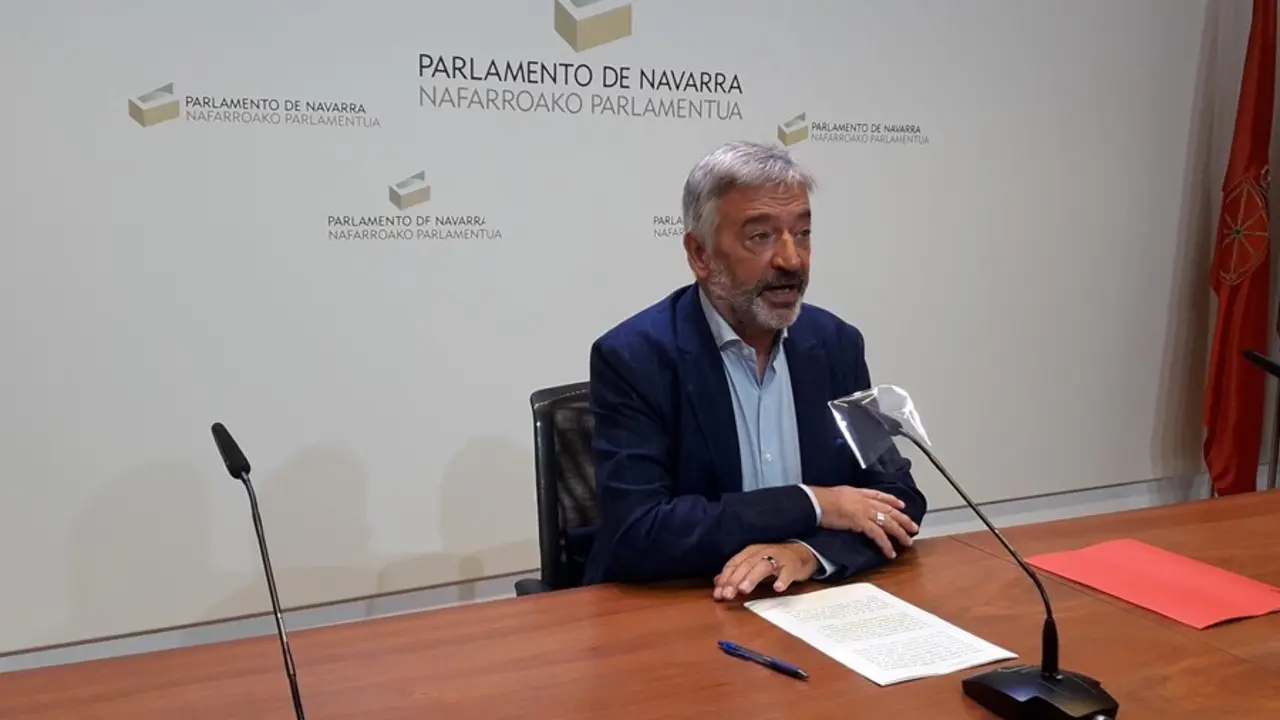 Archivo - El senador auton&oacute;mico por Navarra, Koldo Mart&iacute;nez (Geroa Bai)