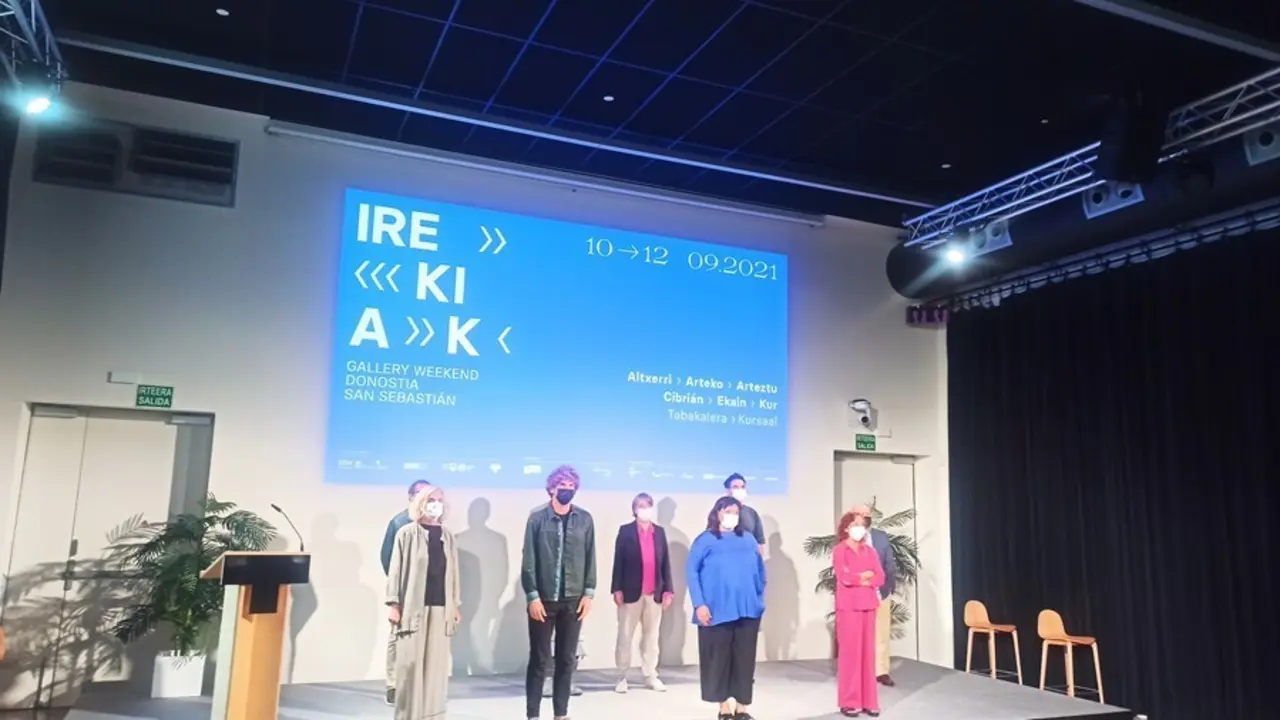 Presentaci&oacute;n de Irekiak Gallery Weekend.