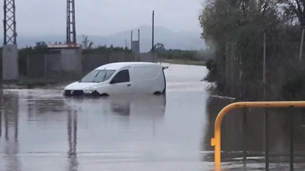 Archivo - Imagen de archivo de lluvias en Vinar&ograve;s