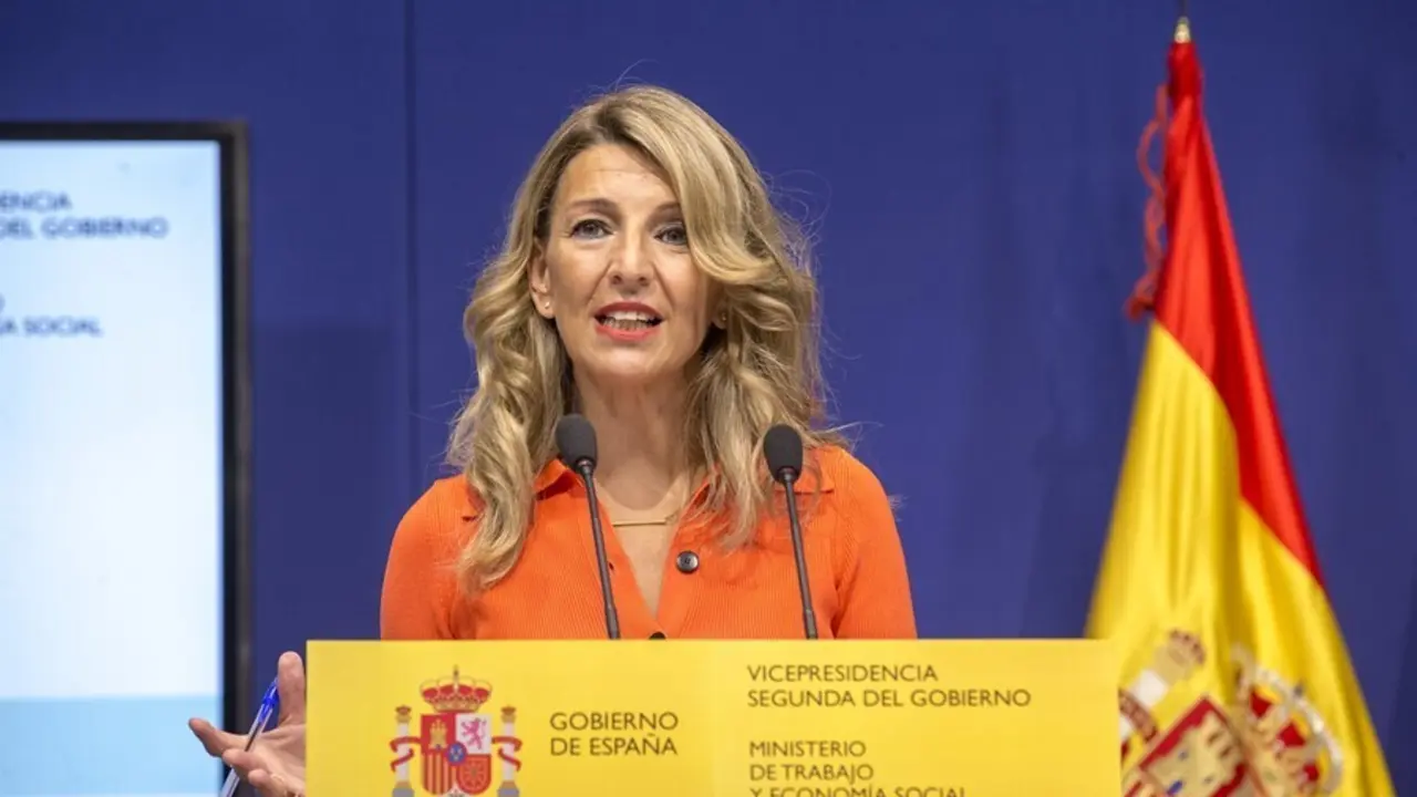 Archivo - La vicepresidenta segunda del Gobierno y ministra de Trabajo y Econom&iacute;a Social, Yolanda D&iacute;az.