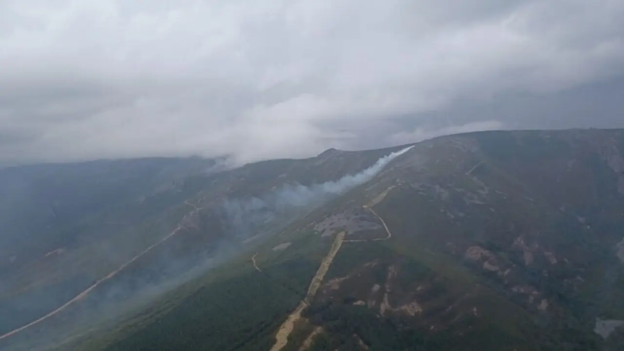 Incendio en Vega del Castillo (Zamora).