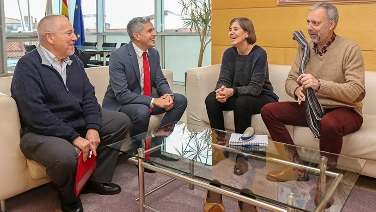 Reuni&oacute;n vicepresidente rectora UIMP
18 noviembre 2019