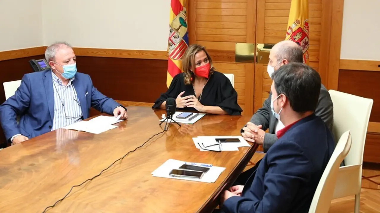 Reuni&oacute;n telem&aacute;tica del Consejo Local de Arag&oacute;n ampliado.