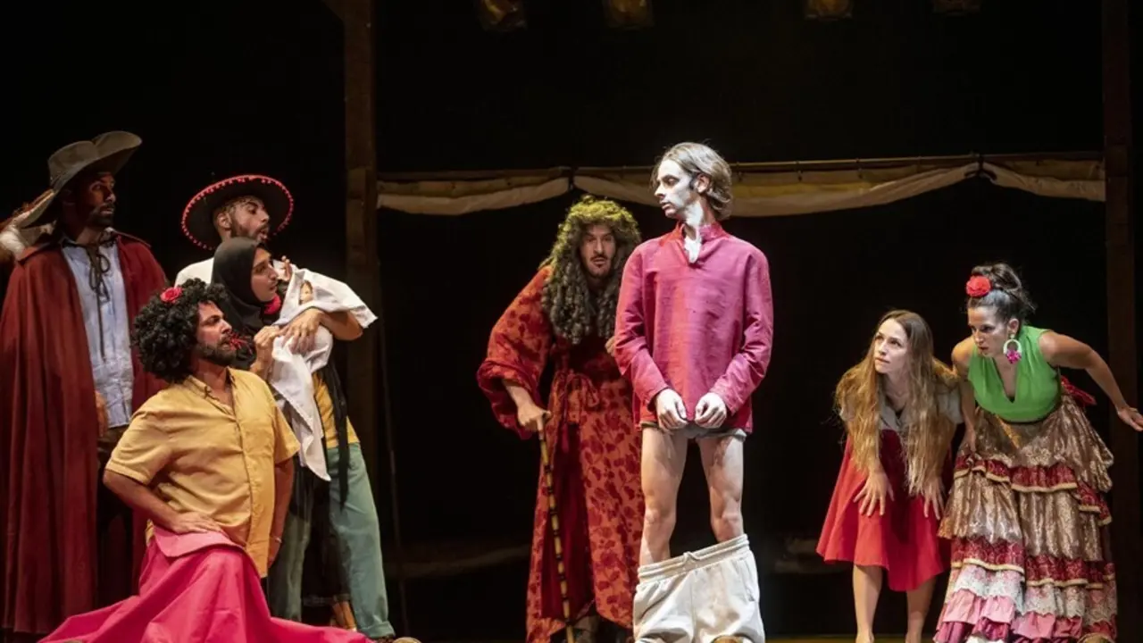 El viaje l&uacute;dico al comienzo del Siglo de Oro de Fiesta de farsantes llega a Teatros del Canal