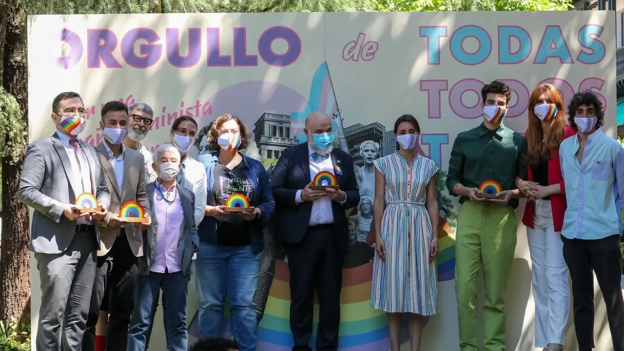 Archivo - Acto del Ministerio de Igualdad por el D&iacute;a del Orgullo