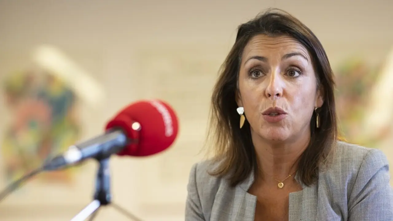 Marta Bosquet, durante la entrevista
