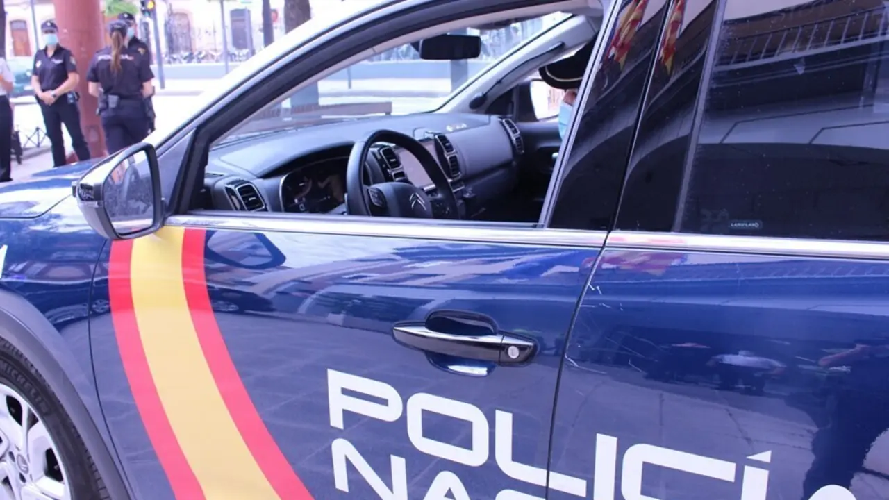 Imagen de un coche de la Polic&iacute;a Nacional