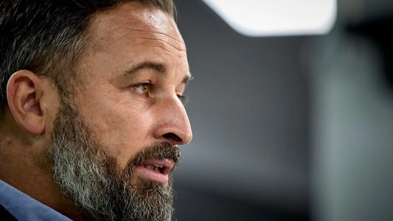 El presidente de Vox, Santiago Abascal