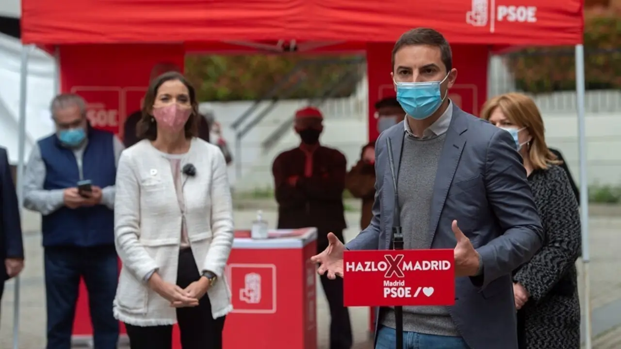 Archivo - Juan Lobato, portavoz adjunto del PSOE en la Asamblea de Madrid