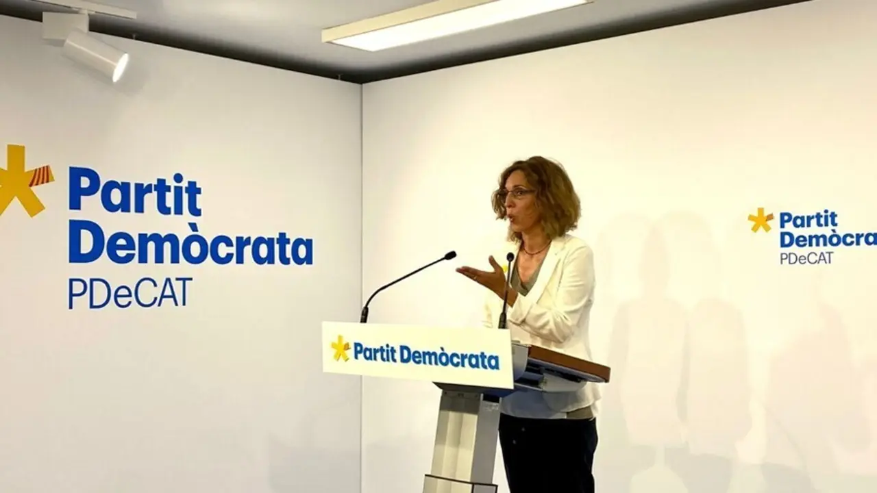 La secretaria general del PDeCAT, &Agrave;ngels Chac&oacute;n