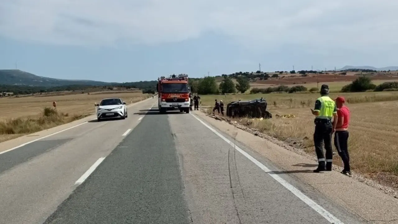Escenario donde se ha producido el siniestro con dos fallecidos.