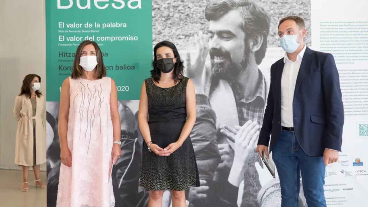 Ezenarro, Artolazabal, Buesa y Mateo, en Gogora