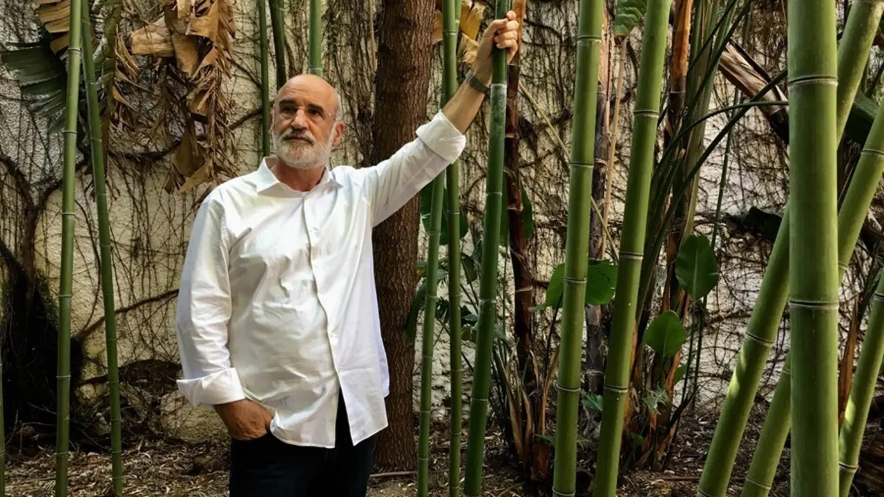 El escritor Fernando Aramburu en Barcelona