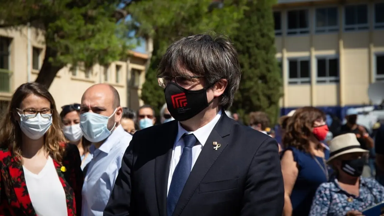 Archivo - El expresident Carles Puigdemont, en una foto de archivo. 