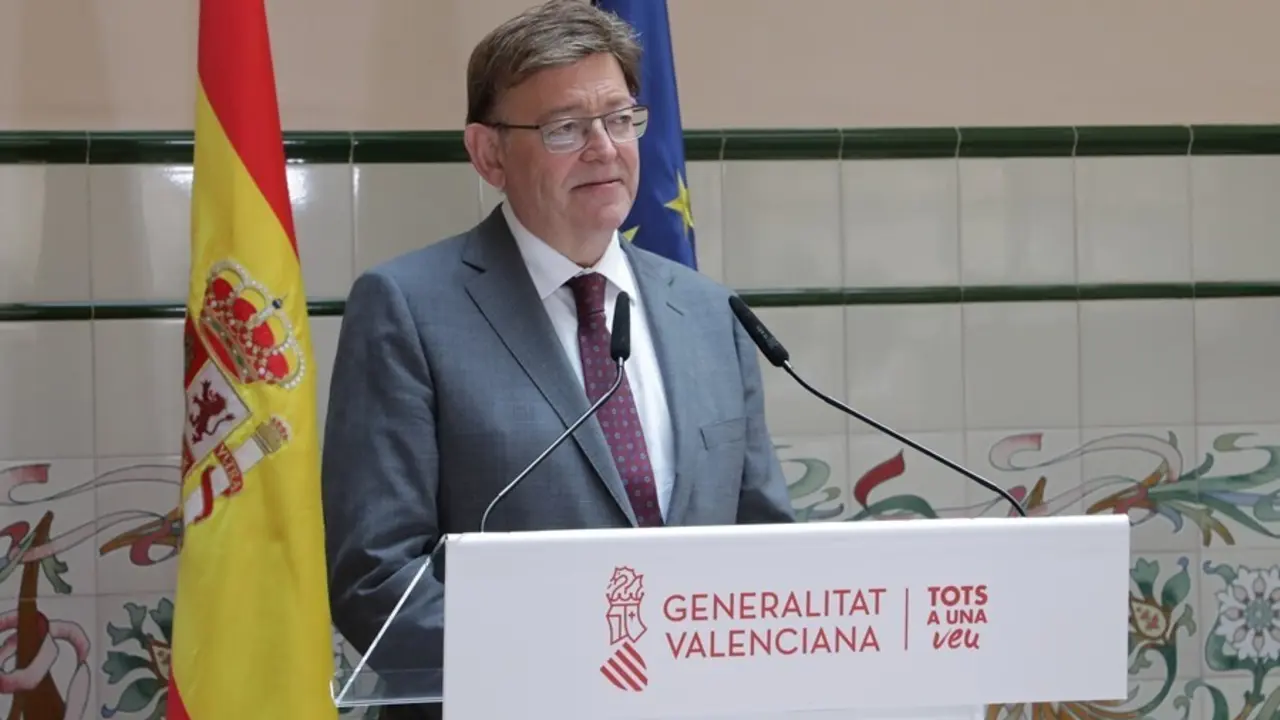 Archivo - El presidente de la Generalitat, Ximo Puig, 