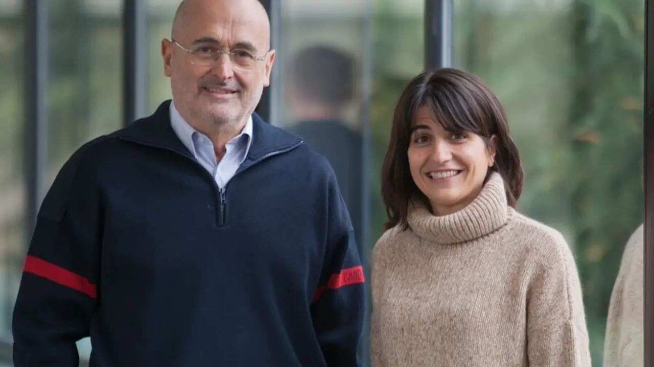 Archivo - Los investigadores de la Universidad de Navarra, Ignacio Moriy&oacute;n y Raquel Conde