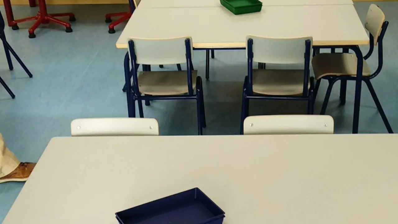 Archivo - Aula de un colegio