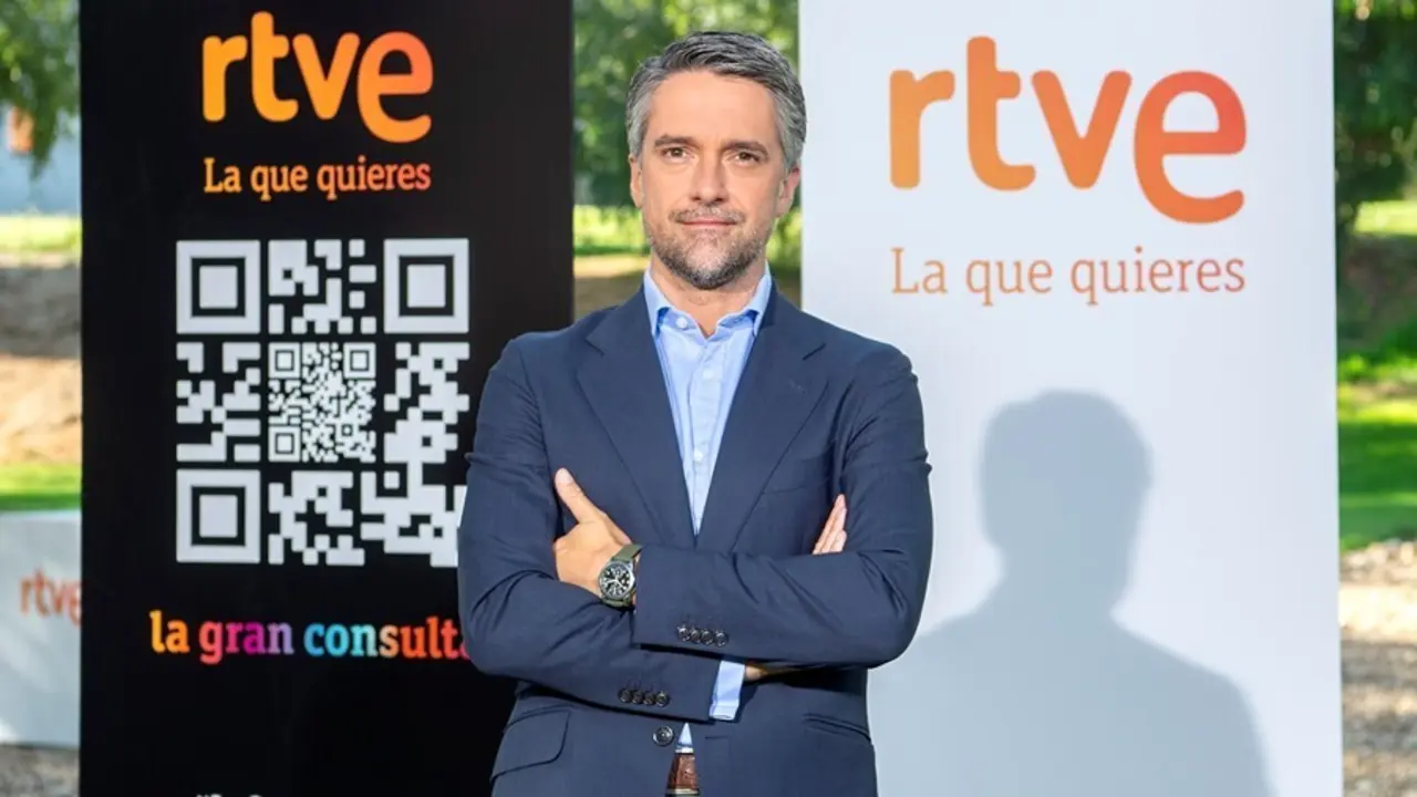 El presentador de TVE Carlos Franganillo.