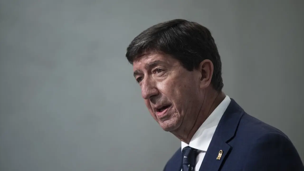 El vicepresidente de la Junta de Andaluc&iacute;a, Juan Mar&iacute;n