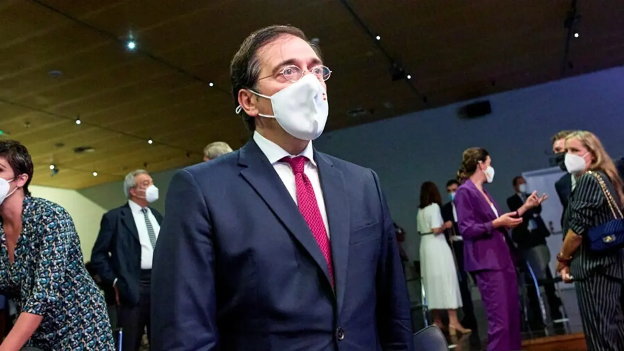 El Ministro de Asuntos Exteriores, Uni&oacute;n Europea y Cooperaci&oacute;n, Jos&eacute; Manuel Albares