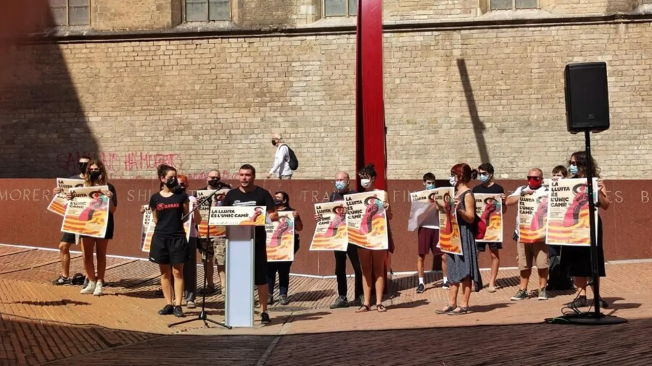 Presentaci&oacute;n de las movilizaciones de la izquierda independentista de la Diada 2021