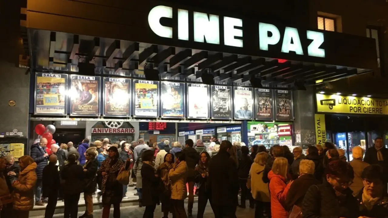 Cine Paz de Madrid.
