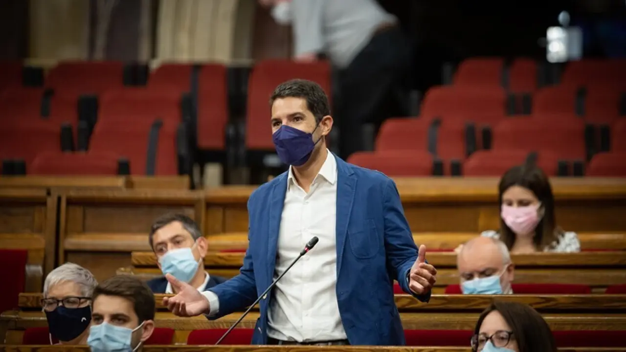 Imagen de archivo - El diputado de Cs en el Parlament Nacho Mart&iacute;n Blanco.