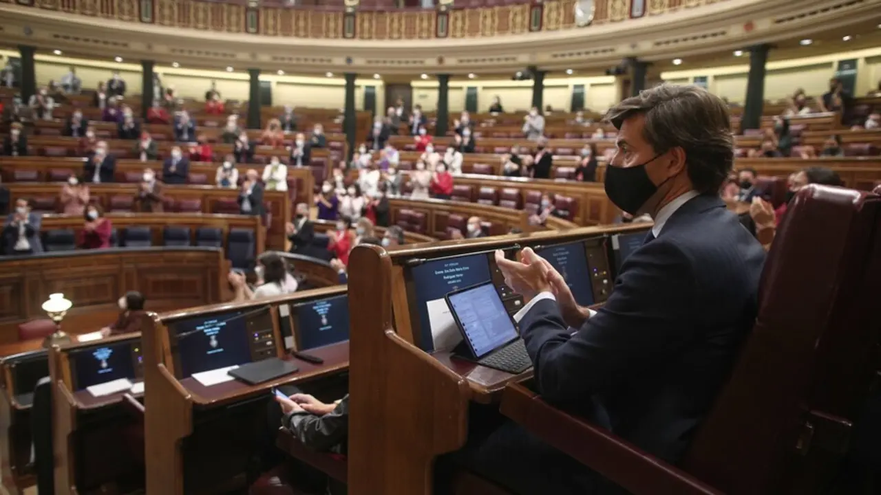 Archivo - Sesi&oacute;n plenaria en el Congreso