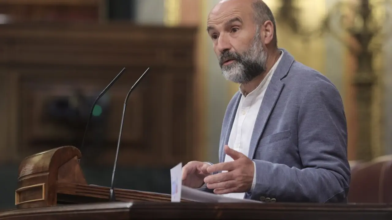 Archivo - El diputado del BNG en el Congreso, N&eacute;stor Rego.