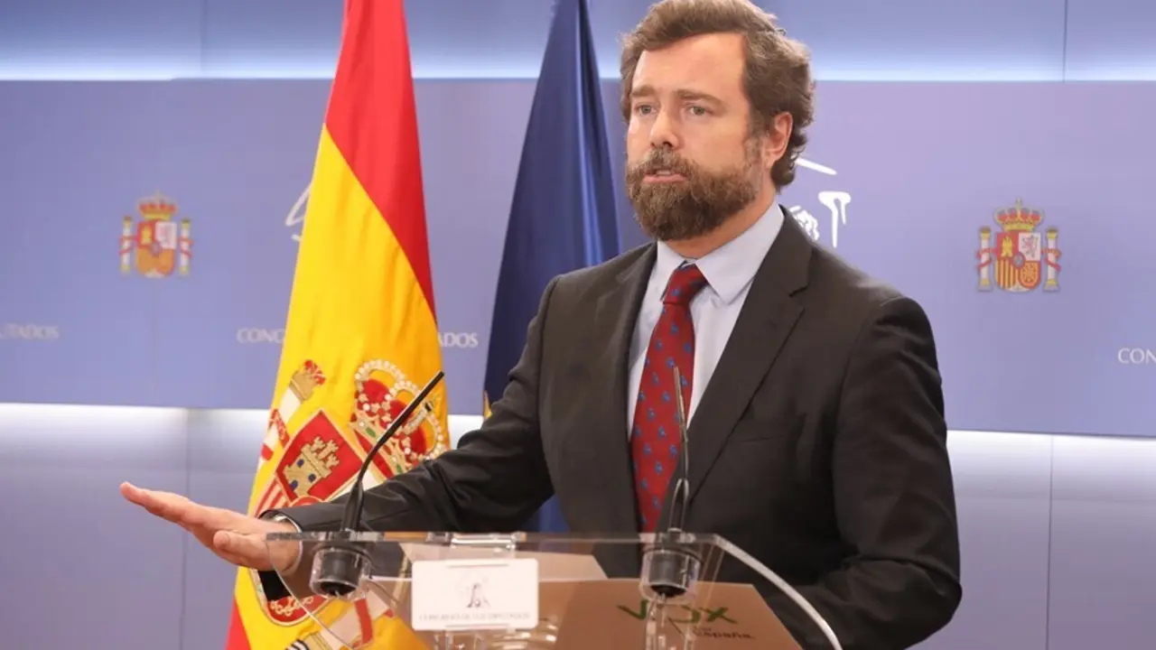 Archivo - El portavoz de Vox en el Congreso, Iv&aacute;n Espinosa de los Monteros.