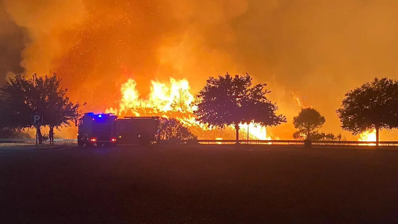 Incendios en Estepona. / TWITTER