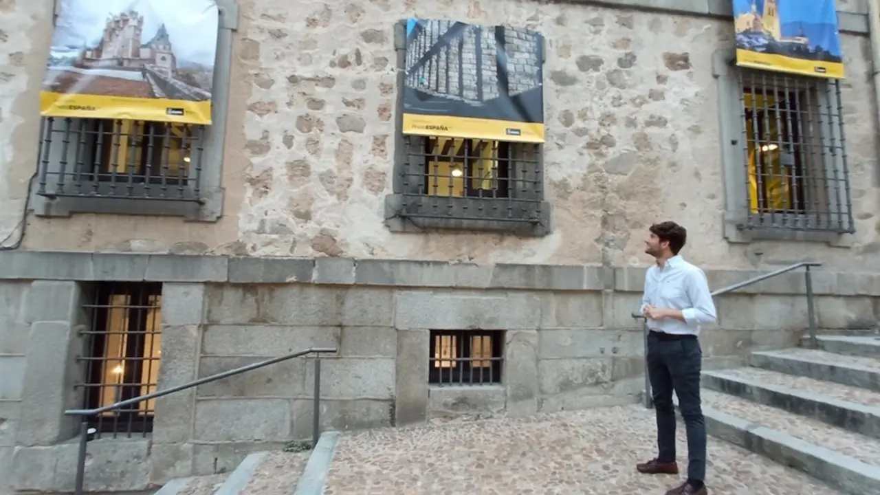 El Concejal De Cultura De Segovia, Alberto Espinar.