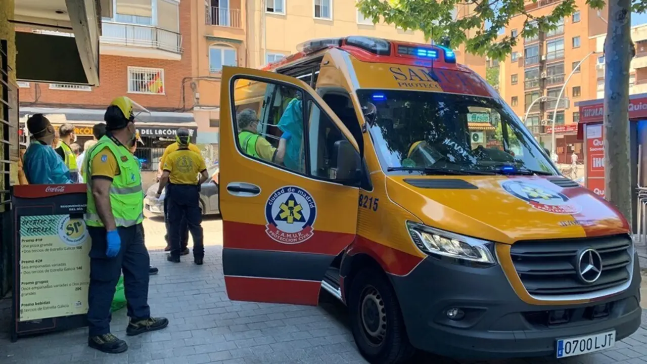 Archivo - Ambulancia del Samur