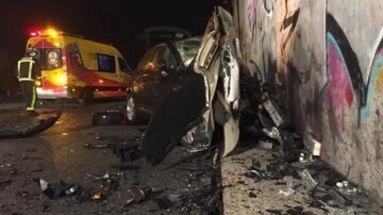 Archivo - Foto del accidente