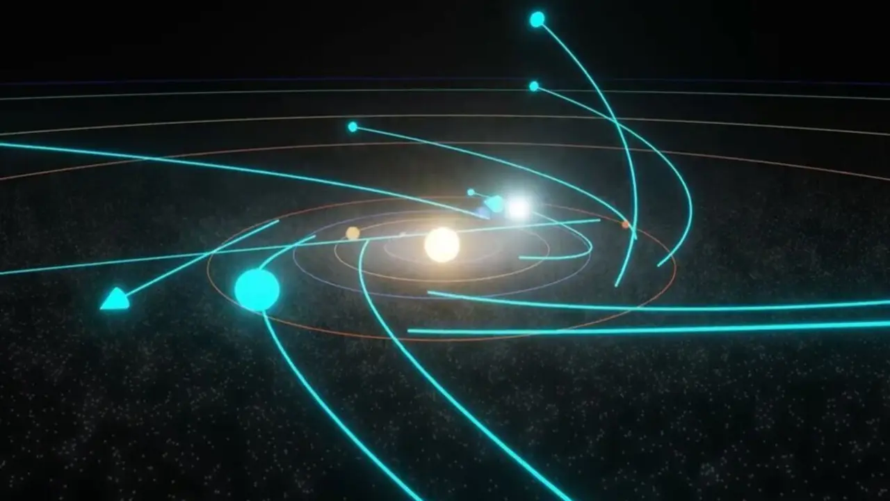 Dispersi&oacute;n del polvo interplanetario