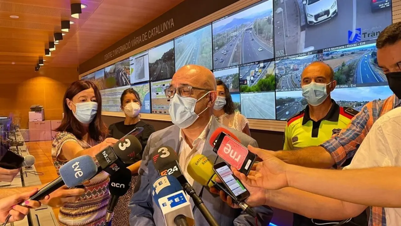 El director del Servei Catal&agrave; de Tr&agrave;nsit (SCT), Ramon Lamiel
