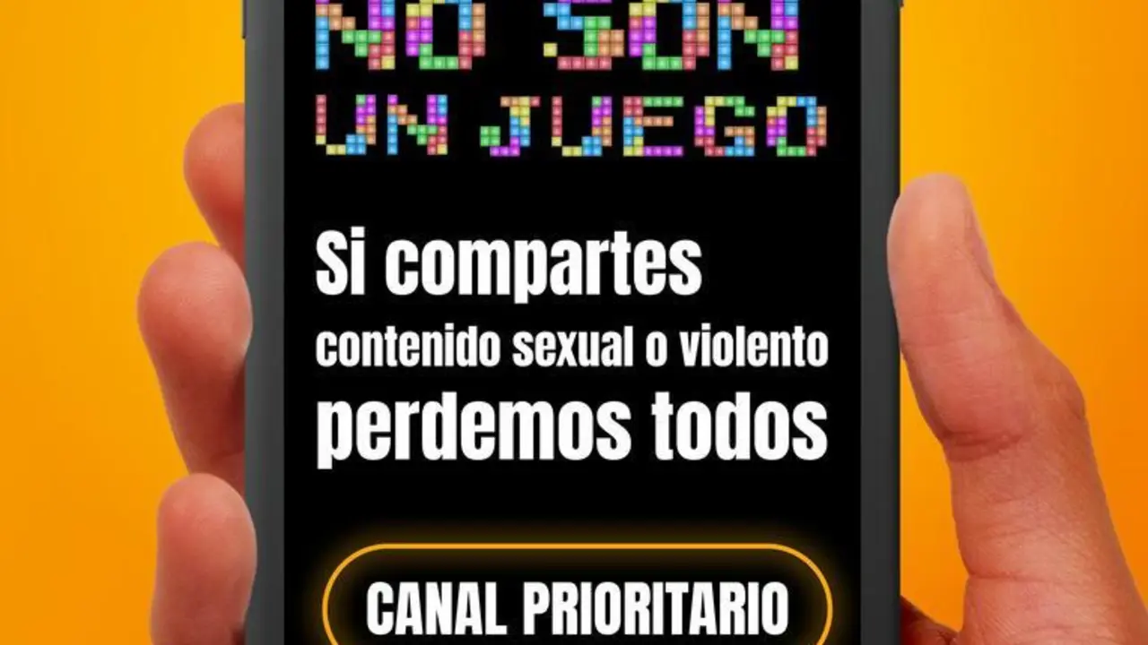 AEPD lanza la iniciativa 'Las redes sociales no son un juego - Si compartes contenido sexual o violento perdemos todos'