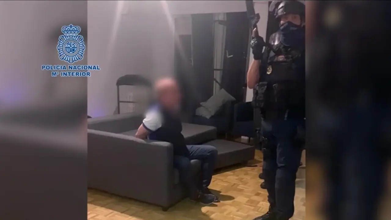 Imagen de la detenci&oacute;n de Hugo Carvajal