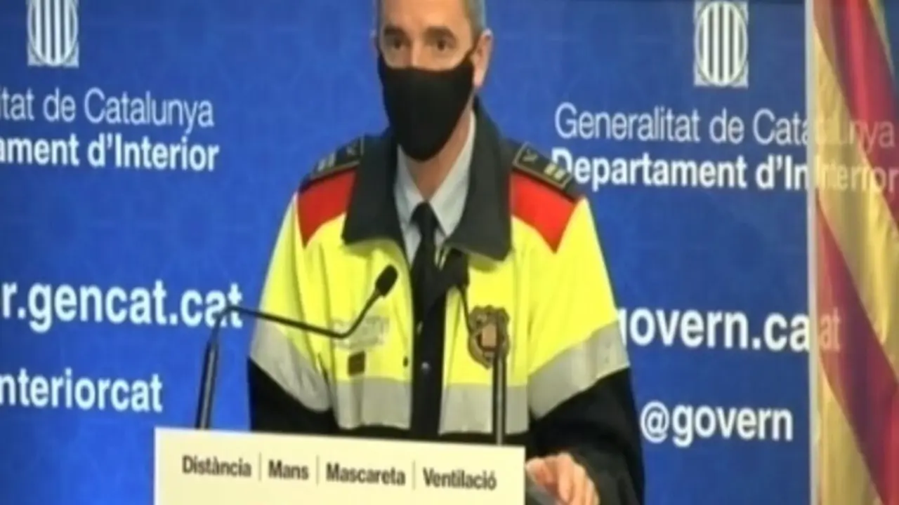 Archivo - El comisario de los Mossos d'Esquadra, Joan Carles Molinero en una imagen de archivo